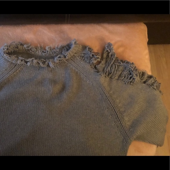 NEW! LF/Furst of a kind destroyed sweater NWOT - Picture 6 of 7